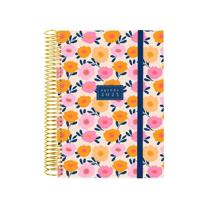 Finocam Agenda Anual Design Collection Espiral E10-155x212 mm 1Dp Goldy 2025 Finocam Agenda Anual Design Collection Espiral E10-155x212 mm 1Dp Goldy 2025