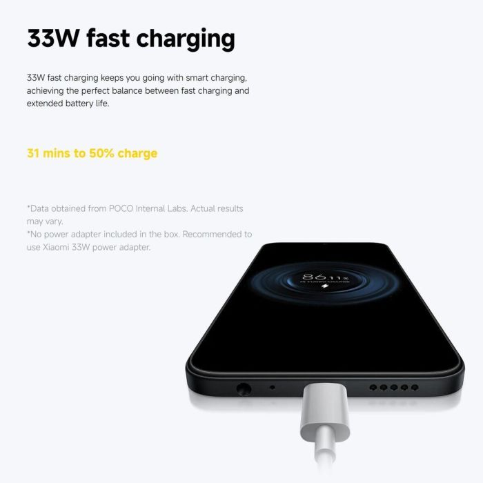 XIAOMI Smartphone POCO C85 NFC 6GB/128GB Green MZB0LGFEU 5