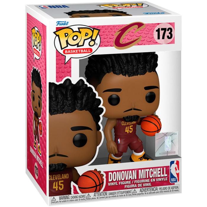 Figura POP NBA Donovan Mitchell 1 Figura POP NBA Donovan Mitchell 1