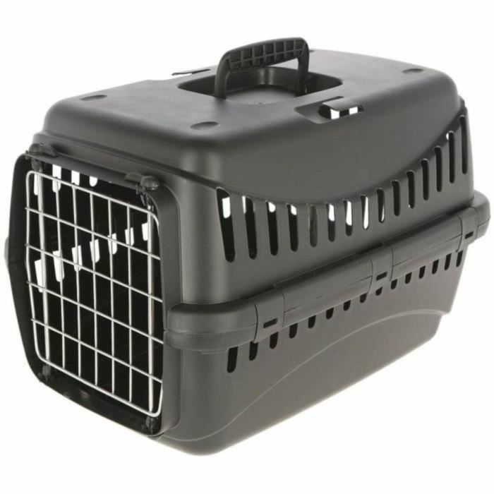 Kerbl KER4018653140680 Caja de Transporte Expedion Eco 45 x 30 x 30 cm Negro para Perros y Gatos