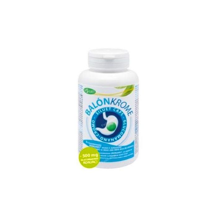 INTERSA Balonkrome 120 Cápsulas para Saciar Apetito y Regular Tránsito Intestinal con Konjac y Cromo