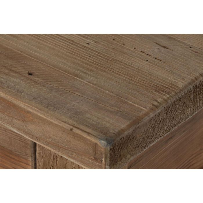 Mesa Centro Alpino DKD Home Decor Natural 90 x 38 x 130 cm 3