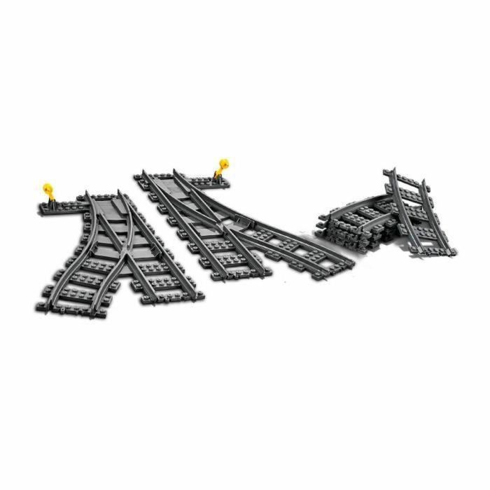 LEGO 60238 City Conjunto de Rieles de Tren y Desvíos. Incluye 4 Curvos, 1 Desvío Derecho y 1 Izquierdo. Compatible con todos los conjuntos LEGO City. 10 LEGO 60238 City Conjunto de Rieles de Tren y Desvíos. Incluye 4 Curvos, 1 Desvío Derecho y 1 Izquierdo. Compatible con todos los conjuntos LEGO City. 10