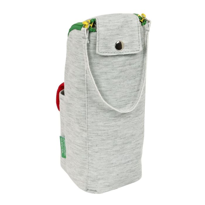 Estuche Escolar Benetton Pop Gris (6 x 21 x 6 cm) 2