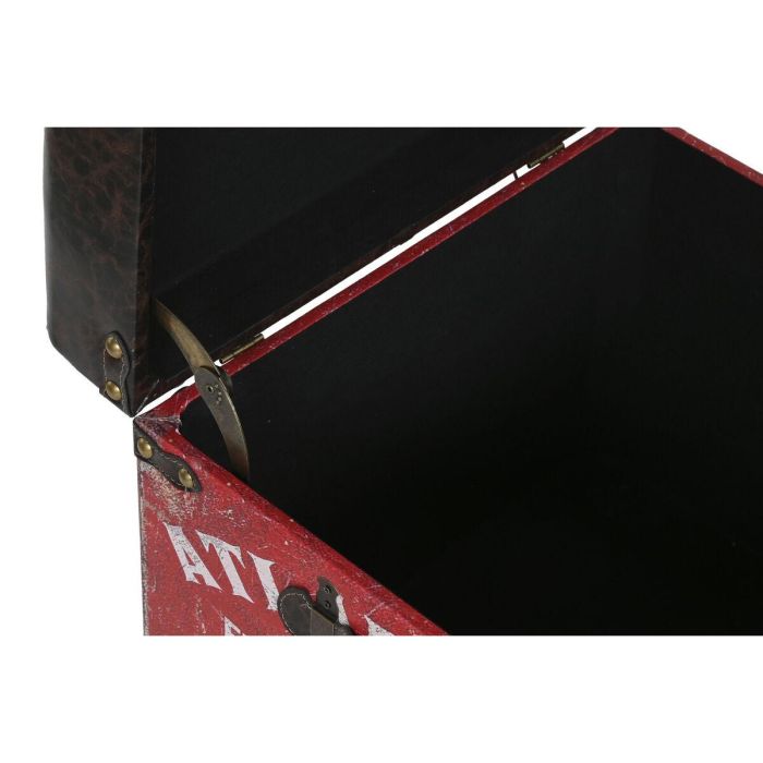 Caja Atlantico DKD Home Decor Multicolor Marron 47 x 42 x 47 cm Set de 3 3 Caja Atlantico DKD Home Decor Multicolor Marron 47 x 42 x 47 cm Set de 3 3