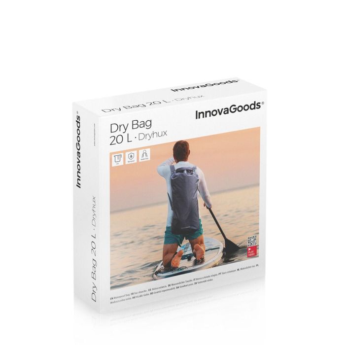 Bolsa Estanca Impermeable Deportiva Dryhux InnovaGoods 20 L 1