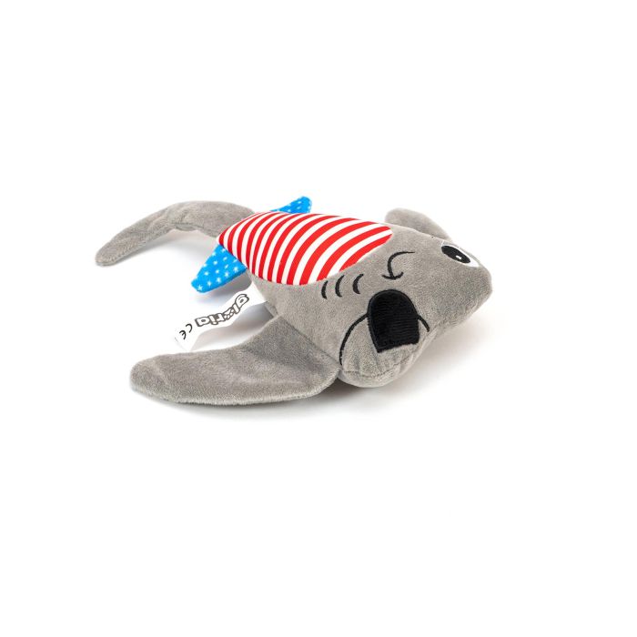 Gloria Peluche Ryan para Perro, Manta-Raya Pirata Blandita con Sonido Squeaker para Cachorros y Perros Medianos Gris 3 Gloria Peluche Ryan para Perro, Manta-Raya Pirata Blandita con Sonido Squeaker para Cachorros y Perros Medianos Gris 3