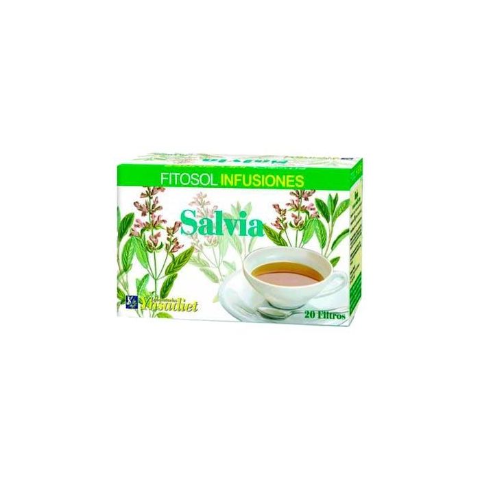 Fitosol Infusión de Salvia 20 Filtros, ayuda al confort durante la menopausia