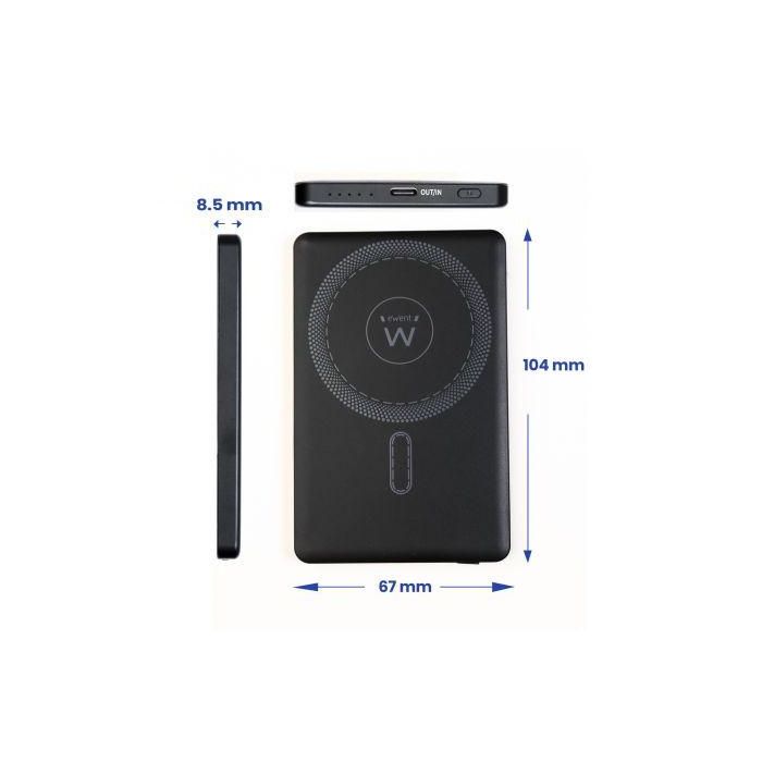 Powerbank Ewent Ew1160 Ultraslim Magsafe 5000Mah 2 Powerbank Ewent Ew1160 Ultraslim Magsafe 5000Mah 2