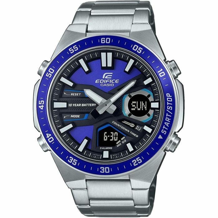Reloj Hombre Casio EFV-C110D-2AVEF Ø 47 mm Plateado Reloj Hombre Casio EFV-C110D-2AVEF Ø 47 mm Plateado