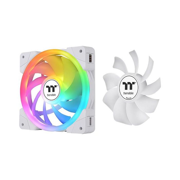Thermaltake SWAFAN EX12 ARGB Ventilador PC Blanco TT Premium Edition Pack 3 Unidades 120mm Thermaltake SWAFAN EX12 ARGB Ventilador PC Blanco TT Premium Edition Pack 3 Unidades 120mm