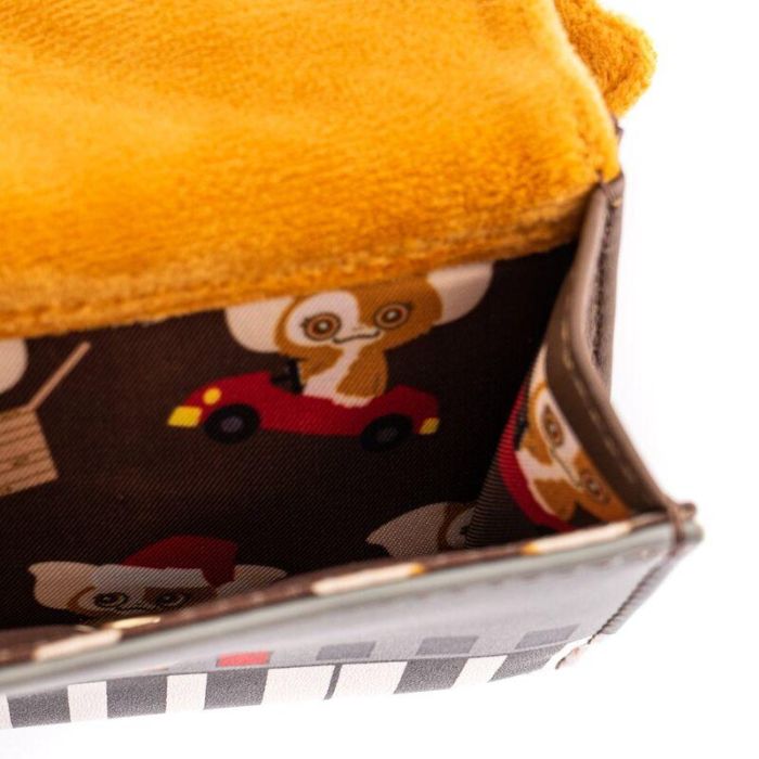 Loungefly Monedero Gremlins Gizmo Navidad con Teclado Musical, Felpa y Cuero Vegano 6