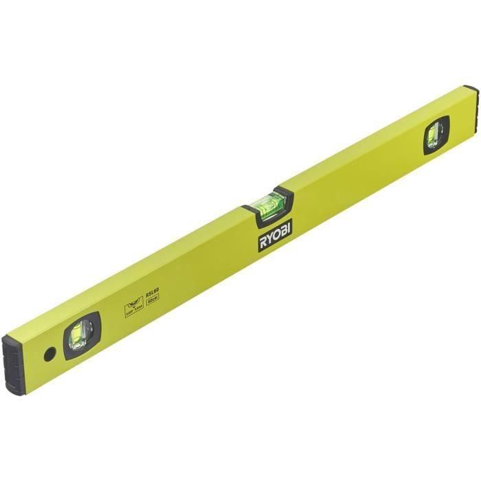 Nivel de burbuja - RYOBI - 60 cm, precisión 0,5 mm/m 1 Nivel de burbuja - RYOBI - 60 cm, precisión 0,5 mm/m 1
