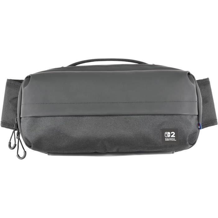 Hori 4961818039964 Estuche Protector y de Transporte para Nintendo Switch y Switch 2 con Almacenamiento de Accesorios y Juegos, Negro
