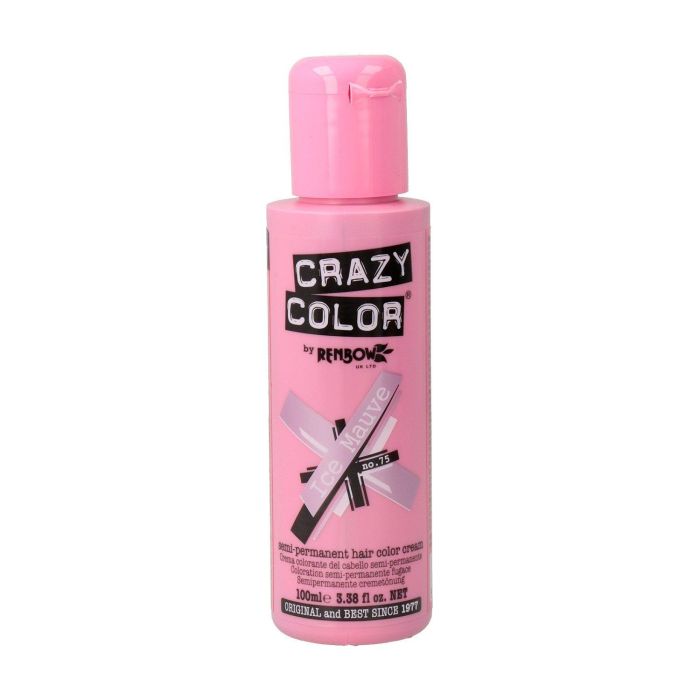 Tinte Semipermanente Mauve Ice Crazy Color Nº 75 (100 ml) Tinte Semipermanente Mauve Ice Crazy Color Nº 75 (100 ml)