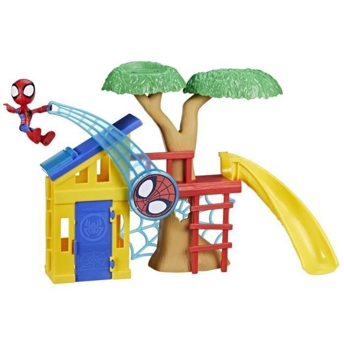 Caja zona de juegos Spidey con figura de Spidey de 10 cm, para niños de 3 años, Marvel Spidey y sus Amigos Extraordinarios 1 Caja zona de juegos Spidey con figura de Spidey de 10 cm, para niños de 3 años, Marvel Spidey y sus Amigos Extraordinarios 1