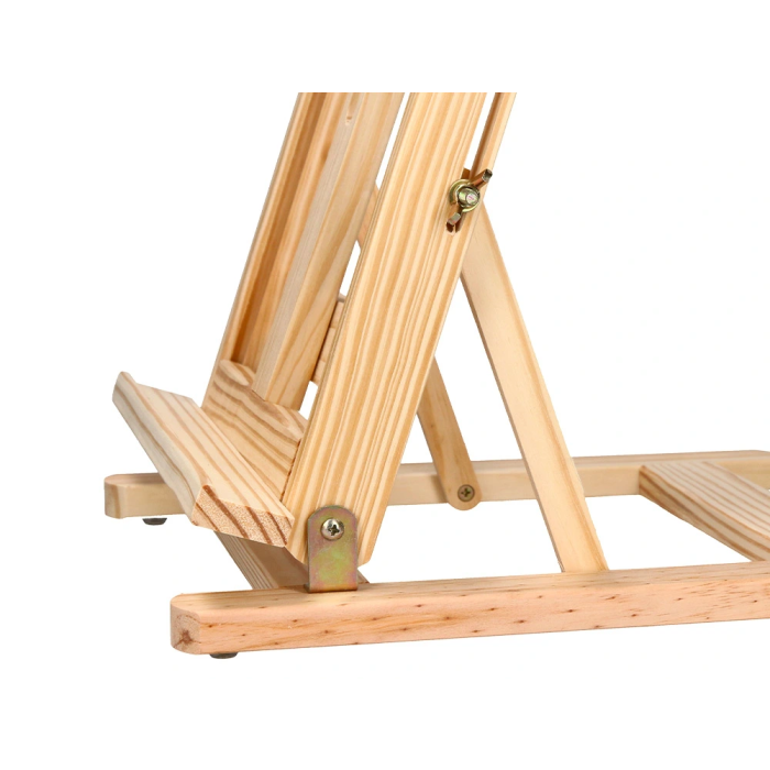 Liderpapel Caballete de sobremesa para pintor de madera FSC, 80x27,5x30 cm 5