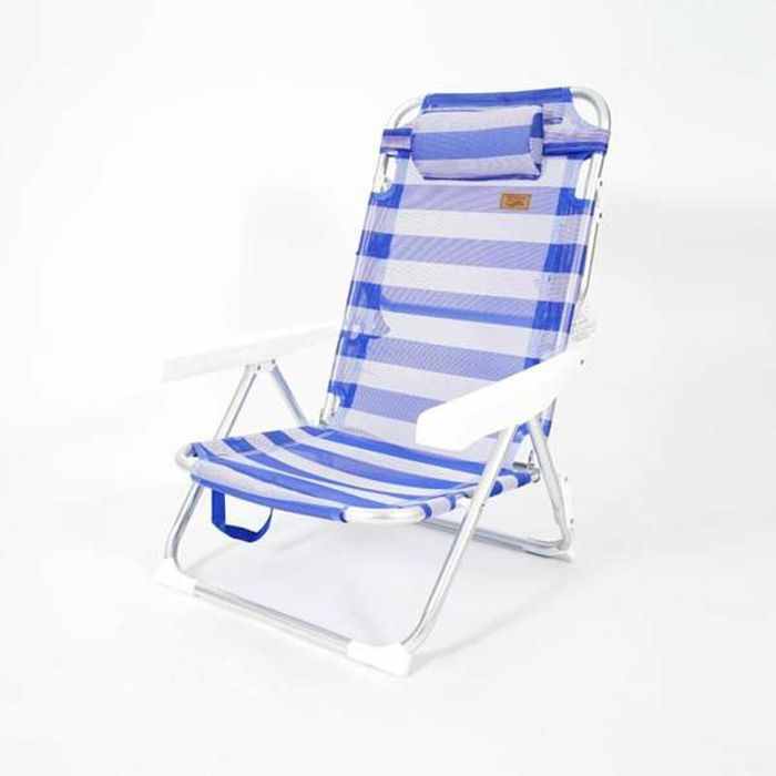 Silla Plegable Ociotrends Azul 60 x 50 x 82 cm 2 Silla Plegable Ociotrends Azul 60 x 50 x 82 cm 2