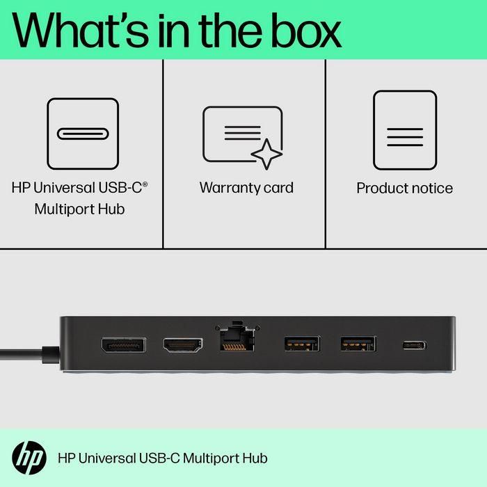 HP Universal USB-C Multiport Hub 3 HP Universal USB-C Multiport Hub 3