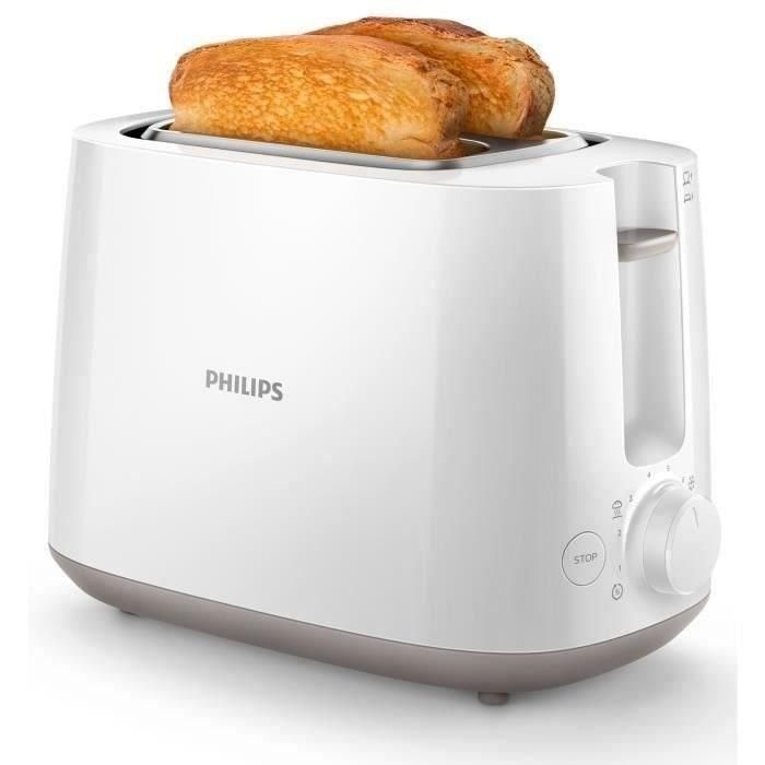 Philips Daily Collection HD2581/00 tostadora 8 2 rebanada(s) 830 W Blanco 5 Philips Daily Collection HD2581/00 tostadora 8 2 rebanada(s) 830 W Blanco 5