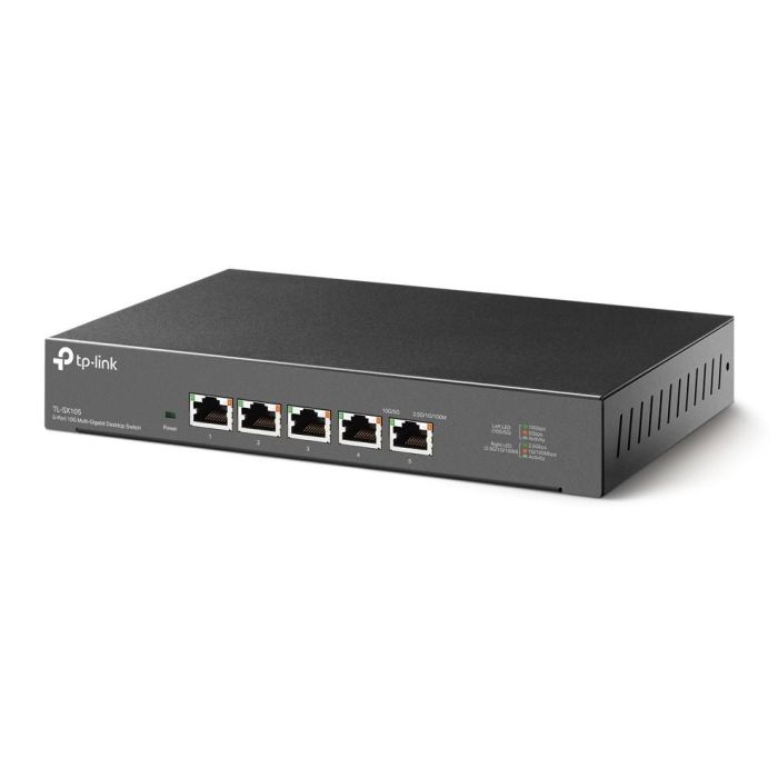 TP-Link TL-SX105 Switch de Escritorio de 5 Puertos 10G Multi-Gig Plug and Play para Hogar y Oficina 2