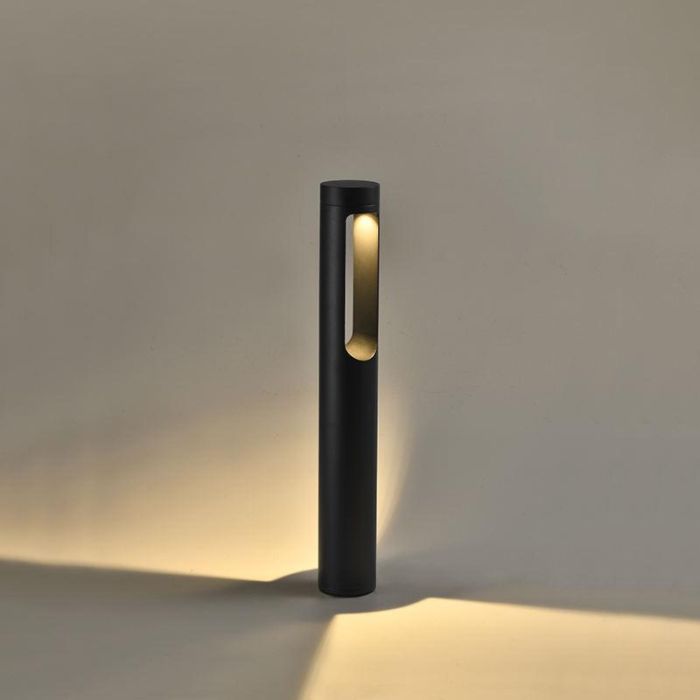 Baliza LED Exterior 60Cm 10W 220VAC 3000ºK Negro 1 Baliza LED Exterior 60Cm 10W 220VAC 3000ºK Negro 1