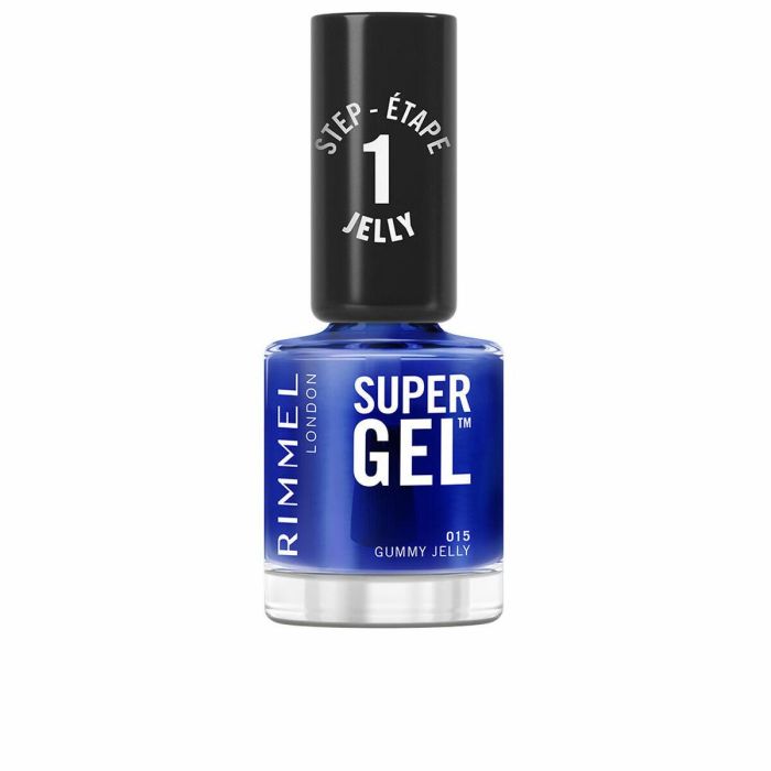 Rimmel London KATE SUPER GEL Esmalte de Uñas #15 Gummy Jelly - Acabado Efecto Gel, Color Intenso y Brillo Duradero 14 Días 12 ml Rimmel London KATE SUPER GEL Esmalte de Uñas #15 Gummy Jelly - Acabado Efecto Gel, Color Intenso y Brillo Duradero 14 Días 12 ml