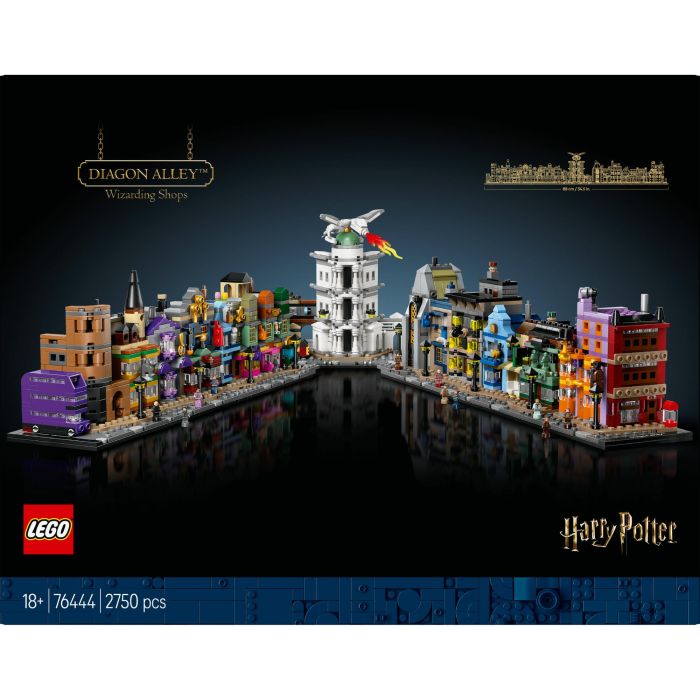 Lego Harry Potter 76444 Tiendas Mágicas del Callejón Diagon - Set para Adultos 8