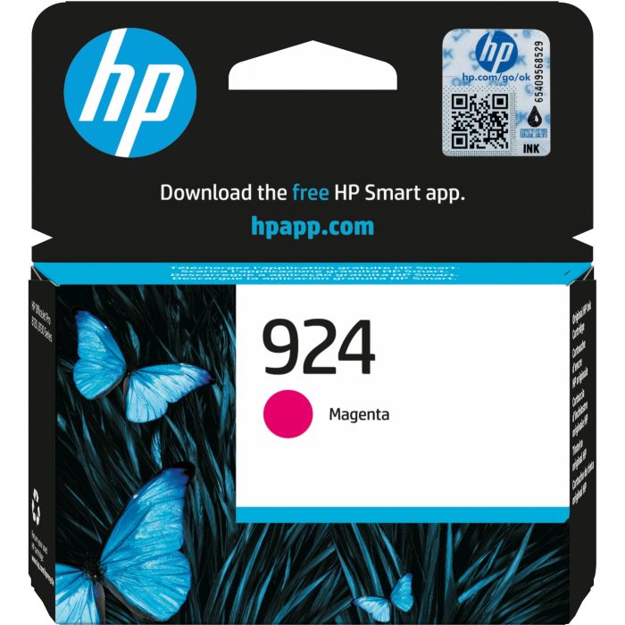 HP 924 Cartucho de Tinta Original Magenta, Rendimiento Estándar, 400 páginas