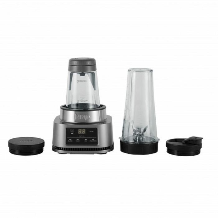 Ninja CB100EU Batidora de Vaso Foodi Standmixer 0.7L con Función de Impulso y Picahielos 1100W Negro/Acero Inoxidable 0 Ninja CB100EU Batidora de Vaso Foodi Standmixer 0.7L con Función de Impulso y Picahielos 1100W Negro/Acero Inoxidable 0