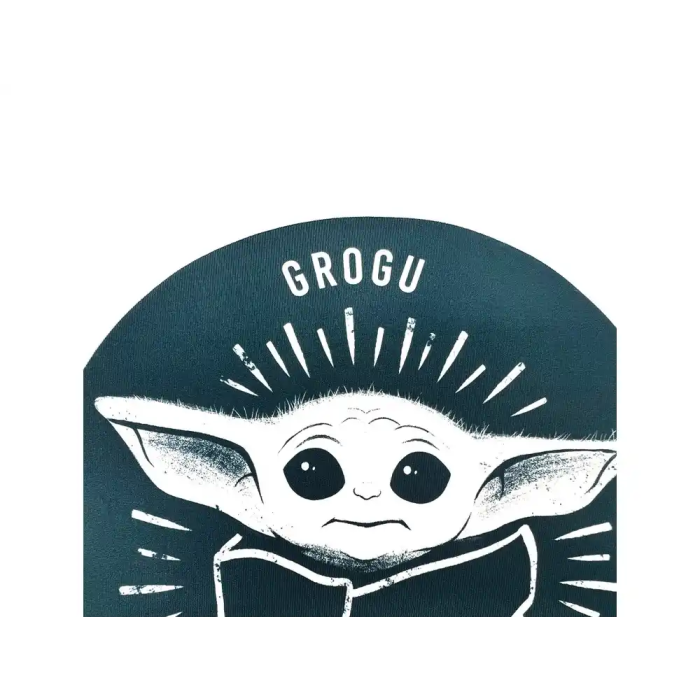 Wondee Alfombrilla Ratón Gel Ergonómica Mandalorian Grogu Star Wars Antideslizante Cómoda Lavable 250x20x230 mm 2