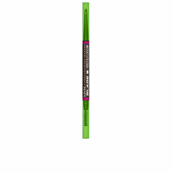 Nyx Professional Make Up BLADE & SHADE NANO lápiz de cejas #10-Espresso 1 u - 2 en 1, 16h duración Nyx Professional Make Up BLADE & SHADE NANO lápiz de cejas #10-Espresso 1 u - 2 en 1, 16h duración