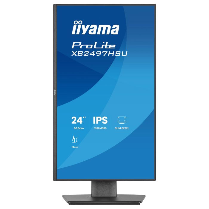 60,5cm/23,8" (1920x1080) iiyama ProLite XB2497HSU-B1 16:9 IPS 4ms 120Hz HDMI DisplayPort USB VESA Speaker Black 12 60,5cm/23,8" (1920x1080) iiyama ProLite XB2497HSU-B1 16:9 IPS 4ms 120Hz HDMI DisplayPort USB VESA Speaker Black 12
