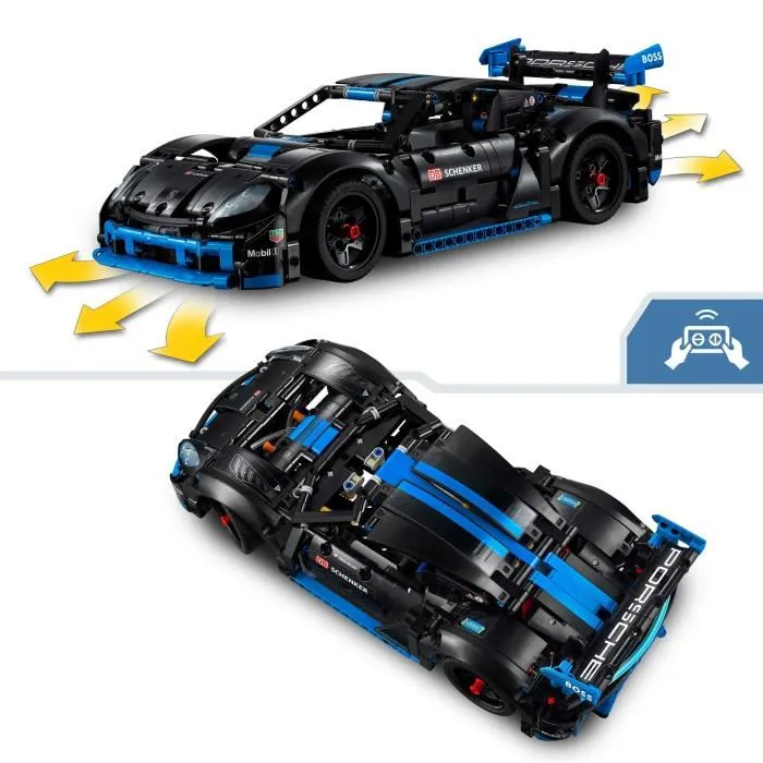 Lego Technic 42176 Coche de Carreras Porsche GT4 e-Performance Modelo a Control Remoto 3 Lego Technic 42176 Coche de Carreras Porsche GT4 e-Performance Modelo a Control Remoto 3