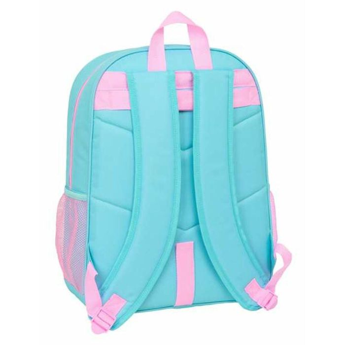 Safta Mochila adaptable a carro Stitch 33x42x14cm para niños a partir de 3 años 5