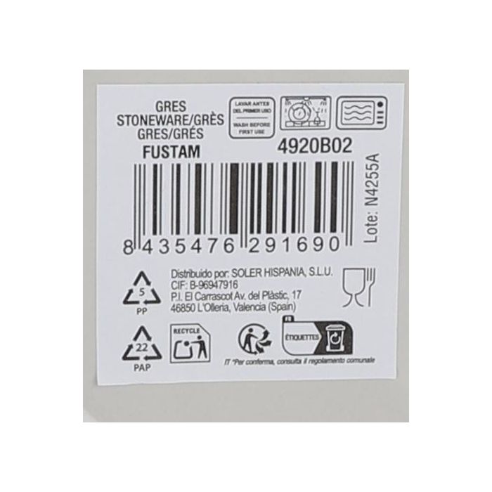Plato Fustam 26.7 x 2.4 cm - Inde (12 Unidades) 1 Plato Fustam 26.7 x 2.4 cm - Inde (12 Unidades) 1
