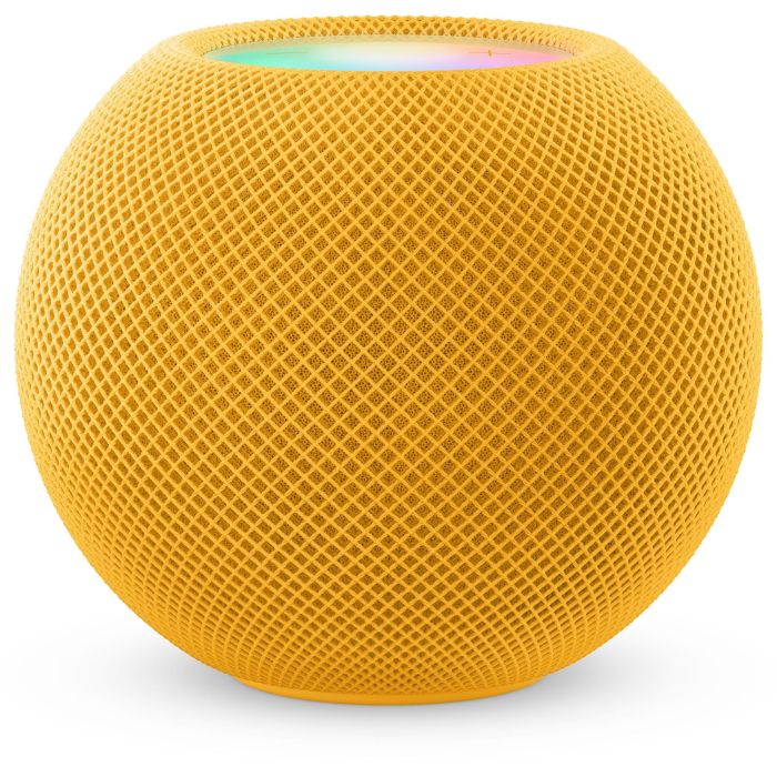 Apple HomePod Mini con Siri, Altavoz Inteligente Inalámbrico con Micrófono Incorporado y Control Táctil, Color Amarillo