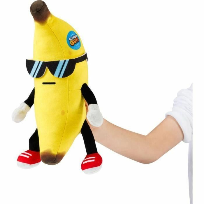 BANDAI - Stumble Guys - Peluche 30 cm - Banana Guy 1