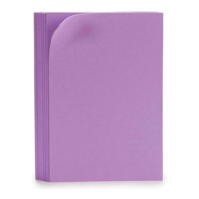 10 Láminas Goma Eva Violeta 45x65 cm - Pincello (12 Unidades) 10 Láminas Goma Eva Violeta 45x65 cm - Pincello (12 Unidades)