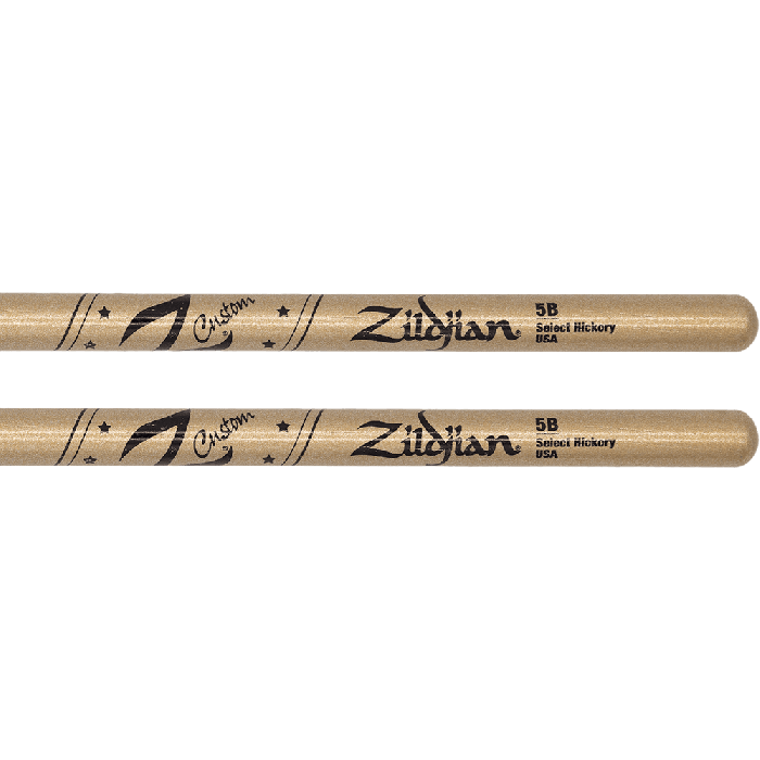 Baquetas Zildjian Z Custom Le - 5B Gold Chroma 1 Baquetas Zildjian Z Custom Le - 5B Gold Chroma 1