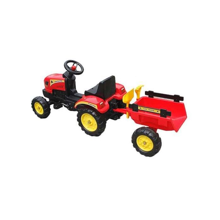 Tractor a pedales rojo. 2 Tractor a pedales rojo. 2