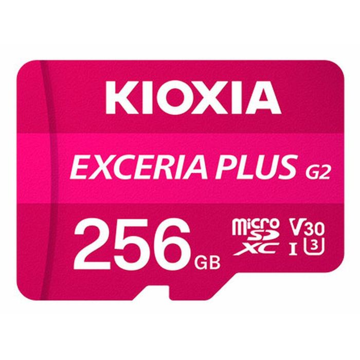 Kioxia LMPL2M256GG2 memoria flash 256 GB MicroSDXC UHS-I Clase 10 2 Kioxia LMPL2M256GG2 memoria flash 256 GB MicroSDXC UHS-I Clase 10 2