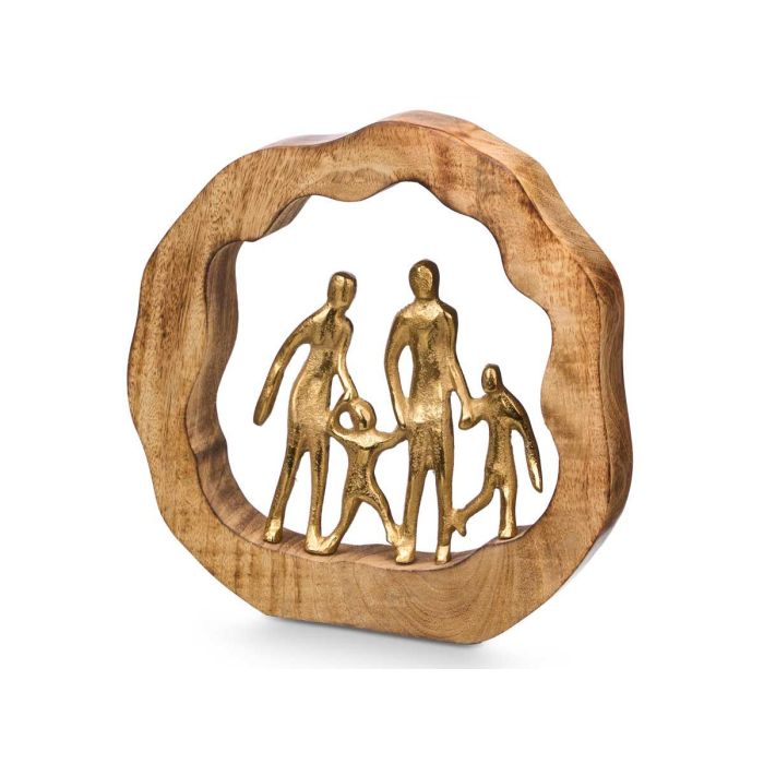 Soporte Decoracion Familia Dorado Giftdecor 25CM (6 Unidades) 1 Soporte Decoracion Familia Dorado Giftdecor 25CM (6 Unidades) 1