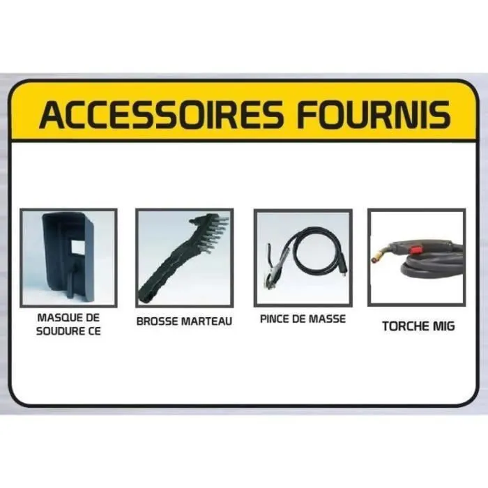 Stanley Soldadora Mikro Mig Inverter No Gaz 100A Semiamtomática, Intensidad Regulable 10-100A 1