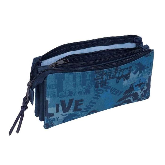 Portatodo Safta New edition Azul marino 22 x 12 x 3 cm 2 Portatodo Safta New edition Azul marino 22 x 12 x 3 cm 2