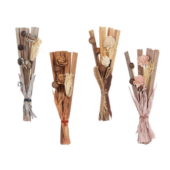 Ramillete Flores Palo Pequeño Surtidos Giftdecor 15x35x5 cm, Mimbre, Colores Variados (48 Unidades) 1 Ramillete Flores Palo Pequeño Surtidos Giftdecor 15x35x5 cm, Mimbre, Colores Variados (48 Unidades) 1