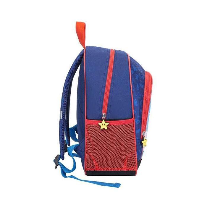 Mochila super mario, 2 bolsillos laterales. interior totalmente forrado y personalizado. 32 x 25.5 x 11 cm. 3 Mochila super mario, 2 bolsillos laterales. interior totalmente forrado y personalizado. 32 x 25.5 x 11 cm. 3