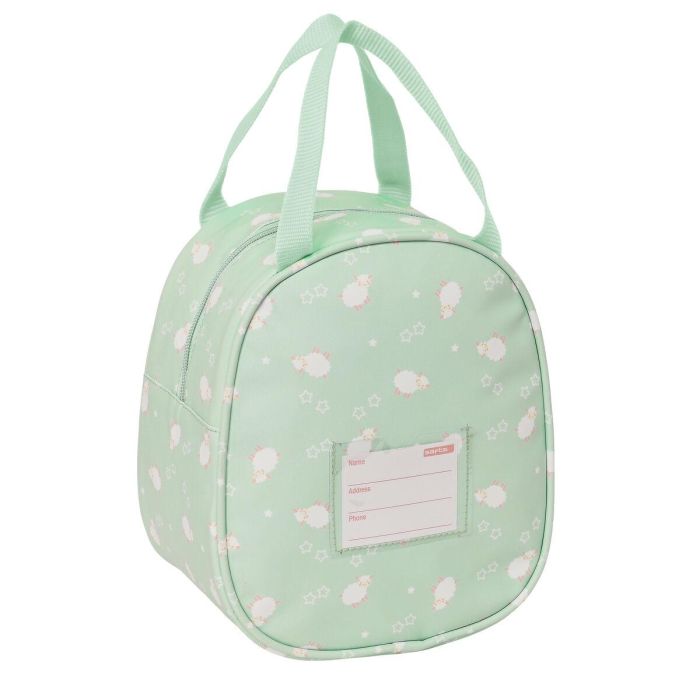 Portameriendas Térmico Safta Ovejita 19 x 22 x 14 cm Verde 2 Portameriendas Térmico Safta Ovejita 19 x 22 x 14 cm Verde 2