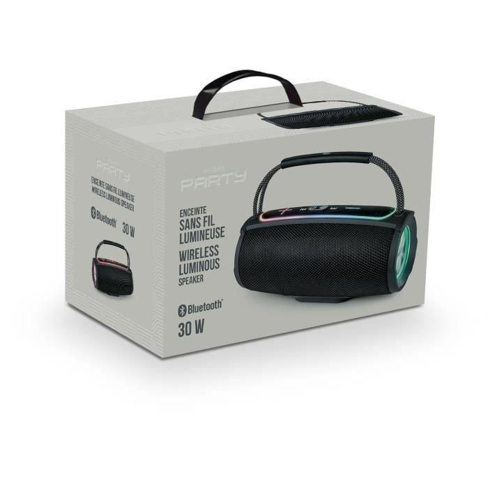 Altavoz inalámbrico luminoso - BIGBEN - Mainstream 3 - Bluetooth 5.3, 30W, TWS, USB, Micro-SD, batería USB-C 5 Altavoz inalámbrico luminoso - BIGBEN - Mainstream 3 - Bluetooth 5.3, 30W, TWS, USB, Micro-SD, batería USB-C 5