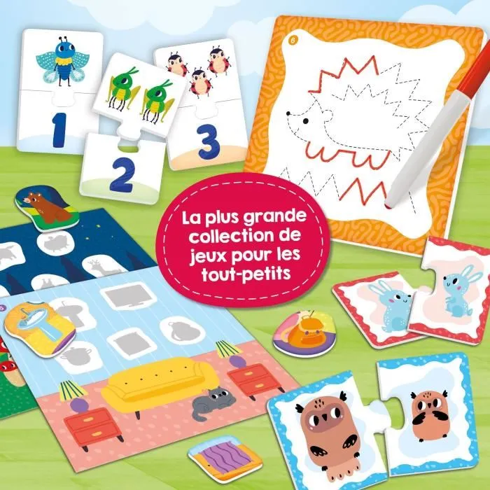 Lisciani Giochi LIS8008324104925 Colección de Juegos Educativos para Niños Pequeños Sesenta Actividades para el Desarrollo 3